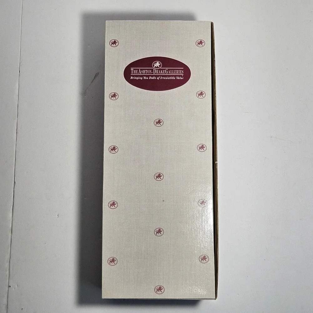 Ashton-Drake Galleries Sugar & Spice Porcelain Doll Pink Floral Dress NIB